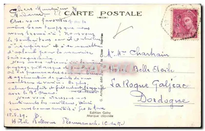 Ploumanac'h (C.-du-N.) — Vale dos Grandes Traouïéros — Gaby — Verso