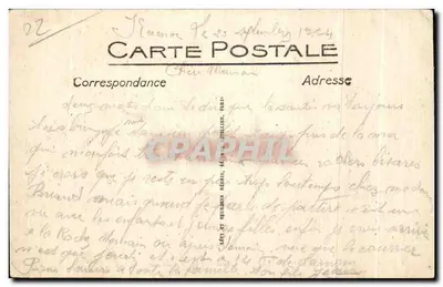 PLOUMANACH (Côtes-du-Nord) — Wzgórze Sculier — wydawca ND, nr 782 — Rewers