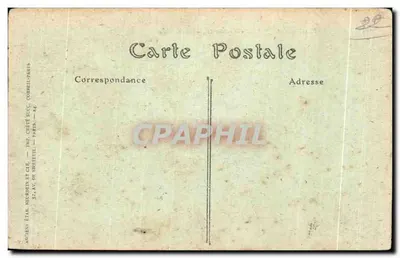PLOUMANACH (Costas do Norte) — O Gnomo — Editor: Antigos Estabelecimentos Neurden e Cie, Paris — Verso