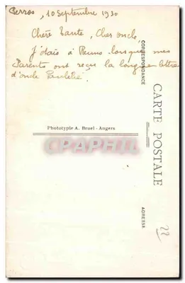 Le Béller - Ploumanach (Côtes-du-Nord) — spécimens rocheux — Phototypie A. Bruel - Angers — Rewers