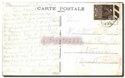 Rochers del Squevel — Perros-Guirec (Côtes-d'Armor) — A. B. — Reverso