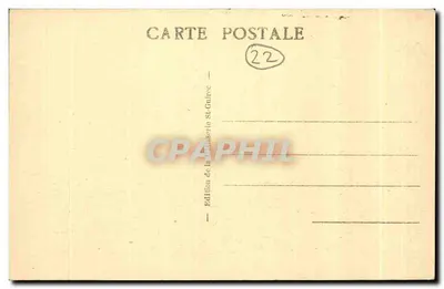 PLOUMANACH (C.-du-N.) — L'Oratoire St-Guirec, patron das moças a casar — Édition de la Guiseria St-Guirec — Verso