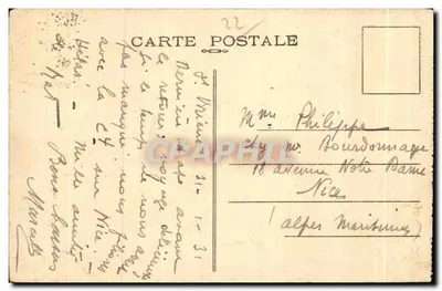 Faro di Ploumanac'h — vista costiera — Coll. E. Hamonic, St-B. — Verso