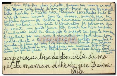 PLOUMANACH — A Garrafa Invertida — Edição Guillon, Lannion — Verso