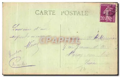 PLOUMANAÇ'H — De Kop van de Schapenhoorn — Uitgave Guillon, Lannion — Achterkant