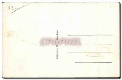 Piekna Bretania — Piekła Côte blisko Squével — A.W. - 1692 - PLOUMANACH — Rewers