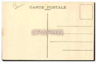Castello di Tonquedec — Entrata della Corte d'Onore e Torre Isolata — Coll. E. Harmonie, St-II. — Verso