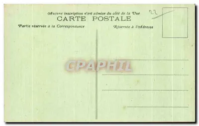 Castelo de Tonquédec — Visão geral das Ruínas (Arredores de Lannion) — Coll. E. Hamonne, N° 6161 — Verso
