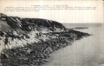 St-Cast (C.-du-N.) — A Ponta da Ilha — Batalha de 1758