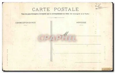 Saint-Quay-Portrieux — Gruta da Isnin — editor desconhecido, n° 3 — Verso