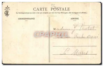St-Brieuc — Katedra (zaczęta w XIII wieku) — Wydawca Breizh — Rewers