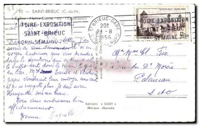 Kościół Najświętszej Maryi Panny Nadziei — Saint-Brieuc (C.-du-N.) — Wydawnictwo GABY — Rewers