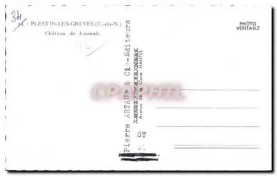 Castelo de Lesmaès — PLESTIN-LES-GREVES (C.-du-N.) — Gaby — Verso