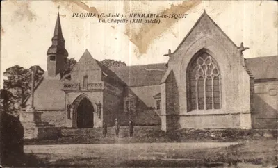 PLOUHA (C.-du-N.) - KERMARIA-EN-ISQUIT - La Chapelle (XIIIe siècle)
