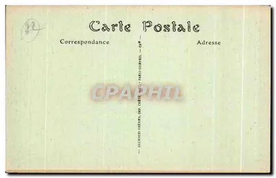 TREGASTEL (Côtes-du-Nord) — Le Sauveur du Monde (Rocher sculpté) — Neurouen Frères, Imp. Créteil, Paris-Corfeuil — Rewers