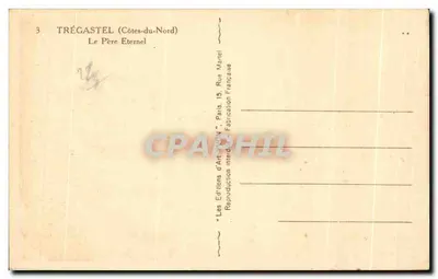 Trégastel (Côtes-du-Nord) — Ojciec Wieczny — Wydawnictwo Sztuki Francuskiej — Rewers