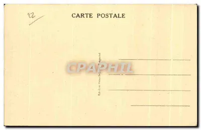 Trégastel (C.-du-N.) — Kostka i Siedem Wysp widziane z Lasu — Rewers