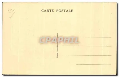 Trégastel (C.-du-N.) — A Bruxa — Edição Beau-Séjour — Verso