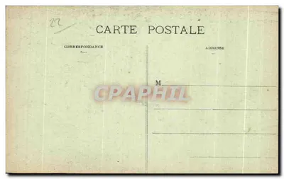 Rocher zwany "Le Chameau" w Trégastel — Wydawca E. Hamon, St-B. — Rewers