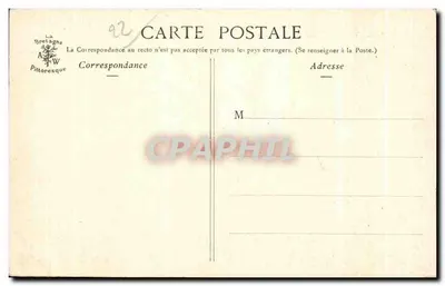 TREGASTEL - Le Gouffre — Zbiór A. Waron, St-Brieuc — Rewers