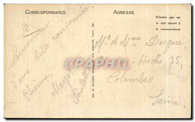 Trégastel — La Couronne du Roi Gralon — LL — Verso