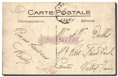 Trégastel (Côtes-du-Nord) — Społeczność — Widok z pod strefami Roch'Meur — n°517 — Rewers