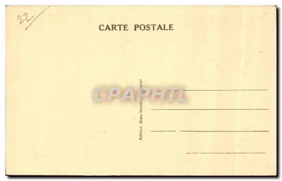 Trégastel (C.-du-N.) — Królik — Wydawnictwo Beau Sejour — Rewers