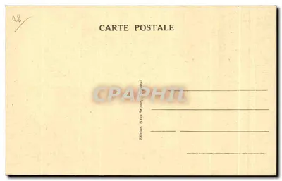 Trégastel (Côtes-du-Nord) — O Coelho — Edição Beau Sjour, Trégastel — Verso