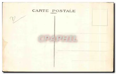 Trégastiel-Plage (C.-du-N.) — Widok na kościoł (XII wiek) i grobowiec — Wydawnictwo Hôtel Beau Séjour, Trégastiel — Rewers