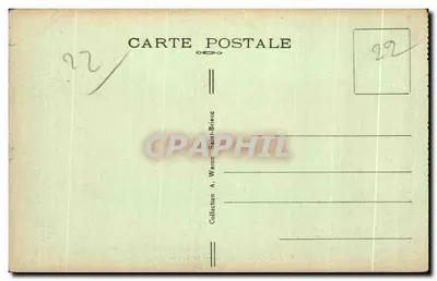 Le Grand Gouffre — TREGASTEL — La Bretagne Pittoresque — Rewers