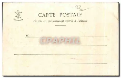 Trégastel — Le Gouffre — Kolekcja A. Waron, St-Brieuc — Rewers