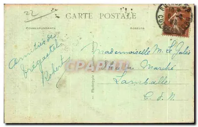 Le Grand Gouffre, Trégastel (C.-du-N.) — A.B. — n°346 — Rewers