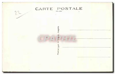 Trégastel-Plage (C. du N.) — Głowa i korona króla Grallon — A. B. — Rewers