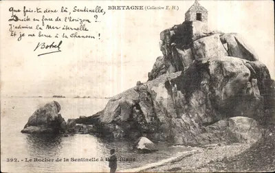 O Rocha da Sentinela em Port Blanc — Bretanha (Coleção E.H.)