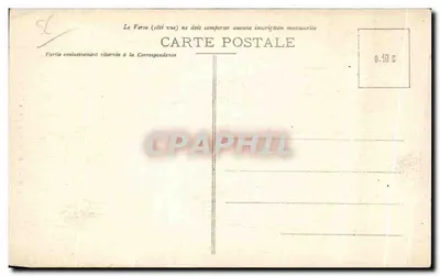 CARNAC - Porche de l'Église — Collection Laurent-Ney, n° 1018 — Rewers