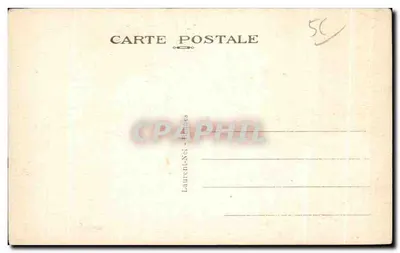 Carnac — Portal da Igreja — Editor Laurent-Nel, Paris — Verso