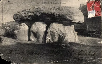 Carnac - Dolmen de Crucuno — Collection H. Laurent, n°326