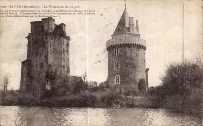 Elven (Morbihan) - A Fortaleza de La Goët — Editor Laurent-Nel-Rennes, n°709