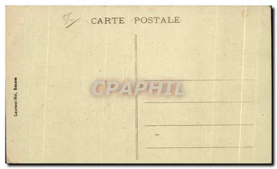 Bilhete postal antigo Environs de Vannes Forteresse de Largoet Les Tours d Elven — Verso