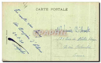 A Grosse Tour da Fortaleza de Largoët — Elven (Morbihan) — editor Laurent-Nol, Rennes, n° 2705 — Verso