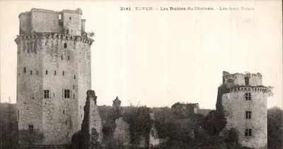 Elven — Ruínas do Castelo — As Três Torres.