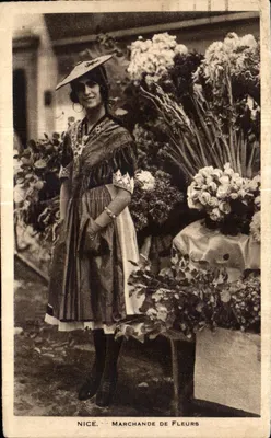Nice — Vendedora de Flores — Editor desconhecido, número de série não visível