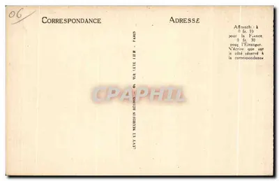 Nice - Os Jardins - Avenida de Verdun - Selecto — Verso