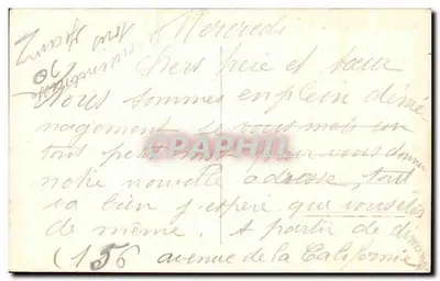 Nice - Pałac Śródziemnomorski i Jette — Rewers