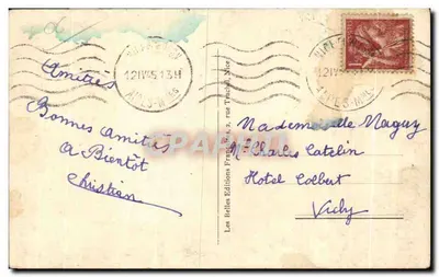 Nice - Zbieranie kwiatów - LL n°302 — Rewers