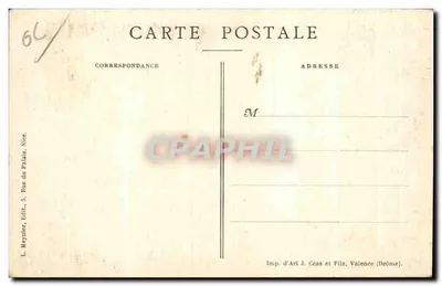 Nice - St Barthélemy — wyd. L. Meynier, Nice — Rewers