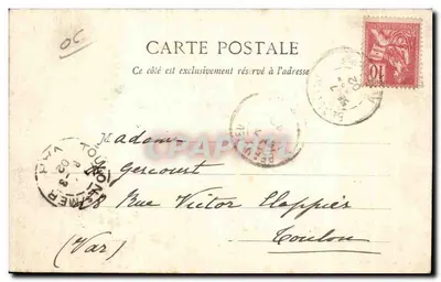 Nice — Kasyno, Plac Masséna — Wydawnictwo Giletta, nr 509 — Rewers