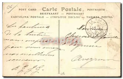 Vista de La Turbie e da Principalidade de Mônaco — tirada do Mont Bataille — ND Fot. — Verso