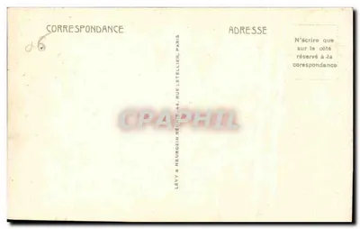 Juan-les-Pins — A Praia — editor LL — Verso