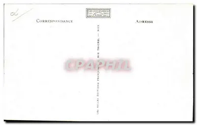 Grasse — Promenade do Cours e o Casino — editor Cap. Levy Neurdein, n° 2956 — Verso